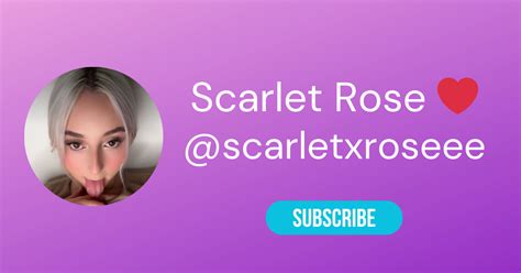 scarletxroseee porn|Scarletxroseee